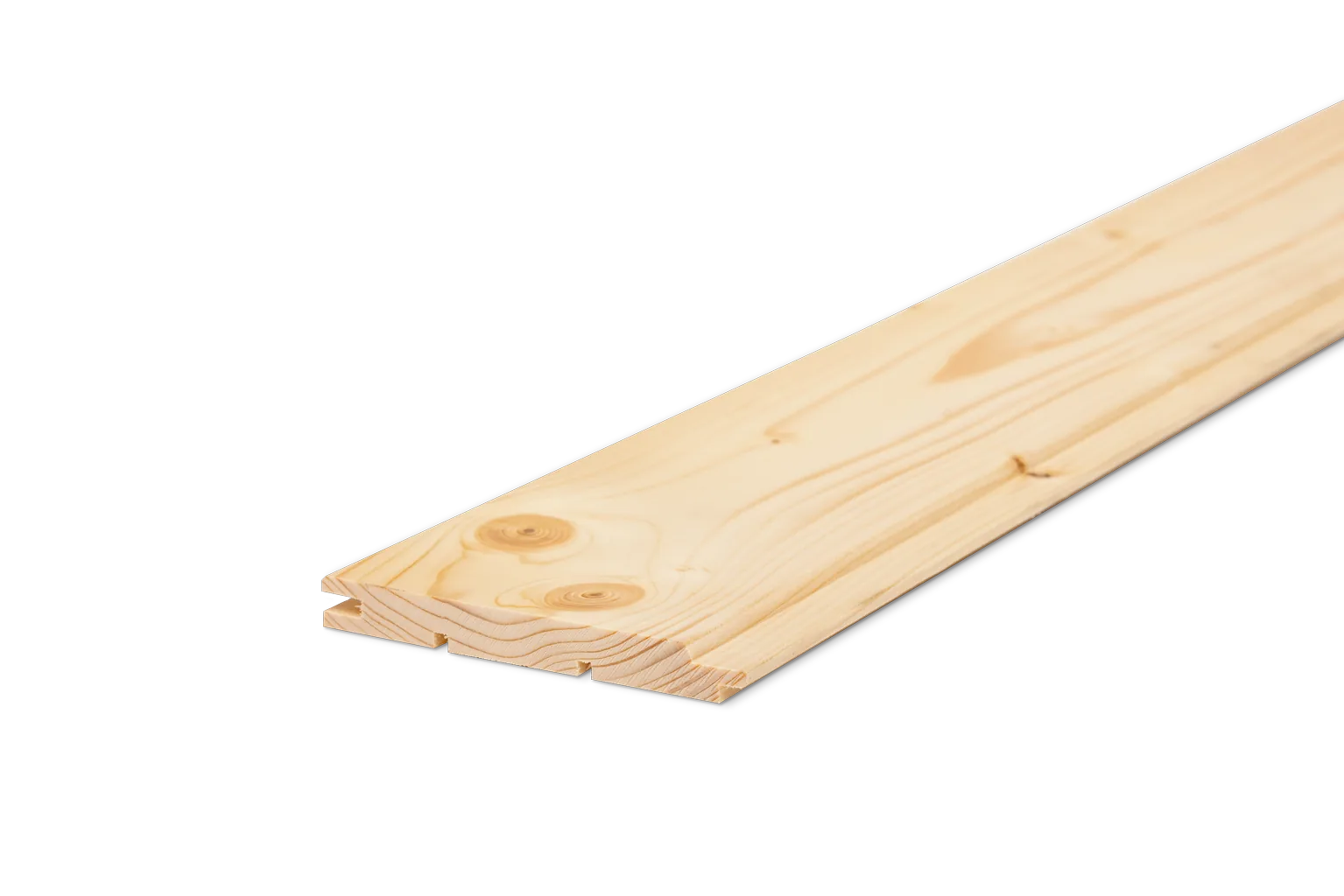 Lucfenyő lambéria 14 x 121 x 4000 mm (AB VEH) softline profil